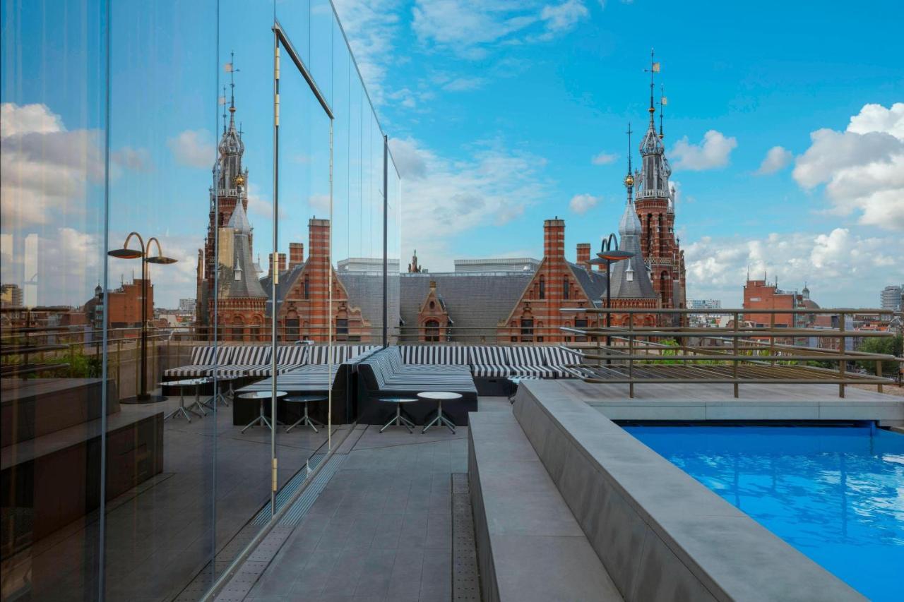 Hotel W Ámsterdam Exterior foto The rooftop pool