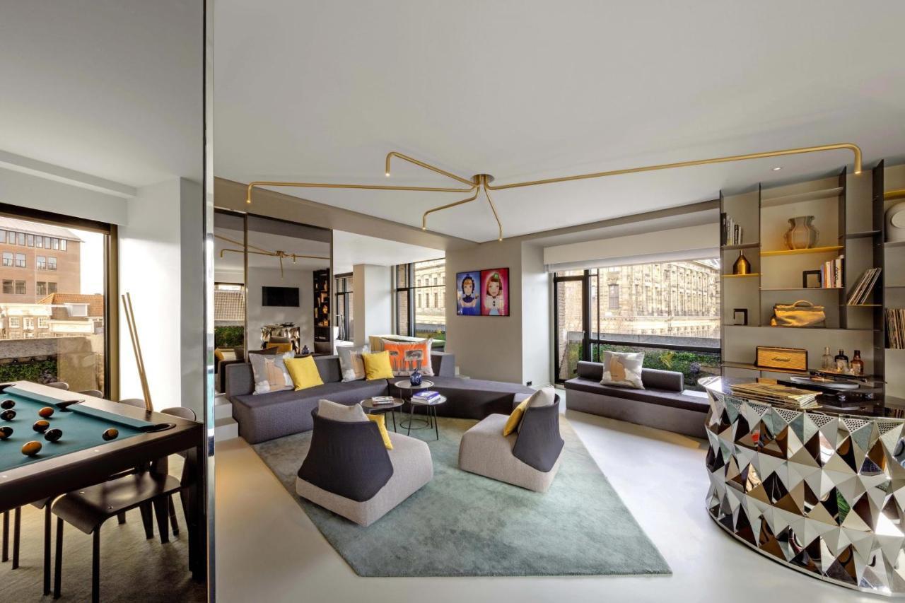Hotel W Ámsterdam Exterior foto The interior of a penthouse apartment at The Ivy Collection